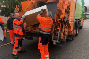 7 Tonnen Sperrmüll eingesammelt und entsorgt