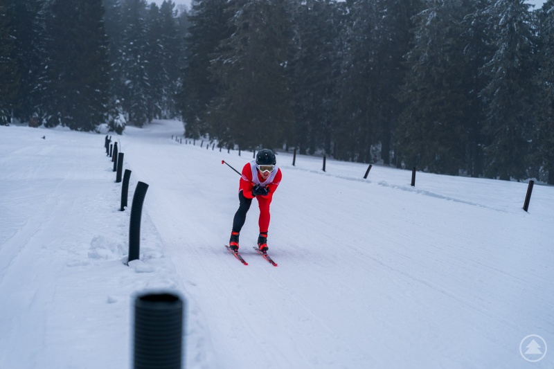 Ex-Biathlet Florian Graf beim ArberBlitz