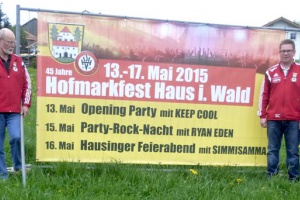 Das 45. Hofmarkfest richtet der SV Haus aus