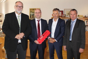 Oberbürgermeister empfängt neuen Jobcenter-Leiter