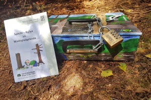 Specht-Rallye im Waldspielgelände