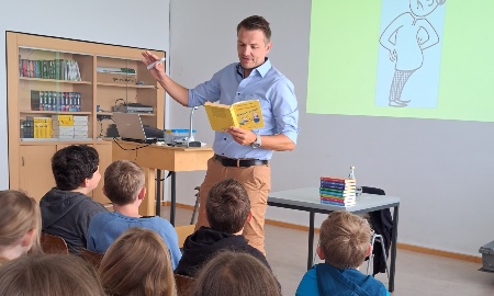 Literatur wird an der Realschule lebendig