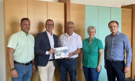 Dr. Reinhard Saller stellt sich im Landratsamt Straubing-Bogen vor