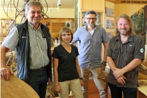 Start für die Waldwerkstatt