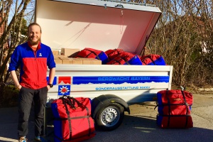 Spezialausstattung "Massenanfall von Notfallpatienten und Betroffenen im unwegsamen Gelände"