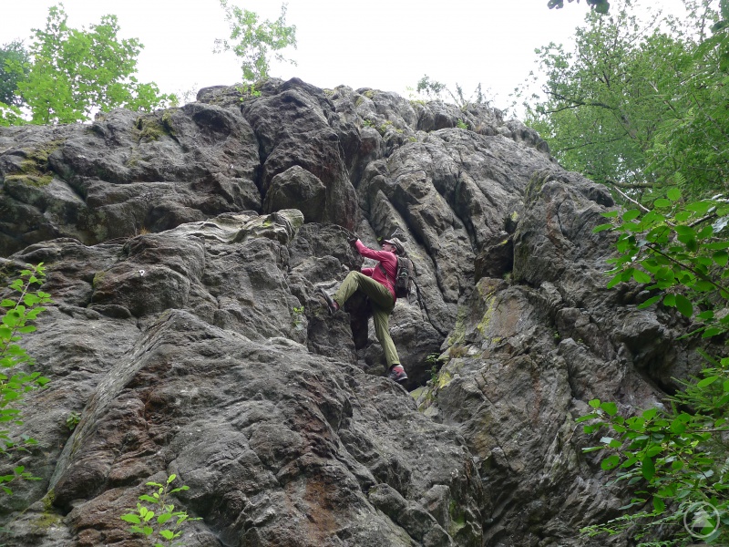 Tolle Felsen in der Saulochschlucht