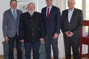 Landrat ehrt Feldgeschworenen Jakob Hobelsberger