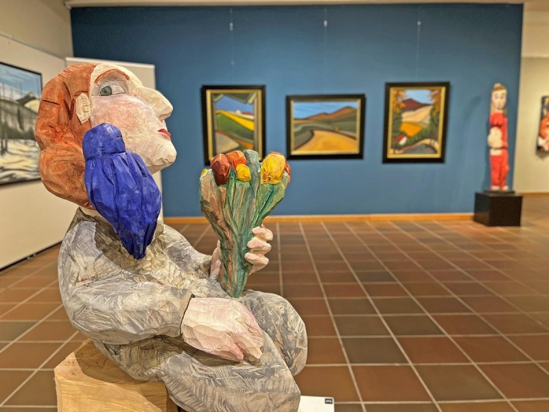 Flyer/Grafik zum Event: Mensch und Landschaft - Ausstellung von Elisabeth Ettl und Herbert Muckenschnabl am Mi., 15.05.2024 - So., 30.06.2024