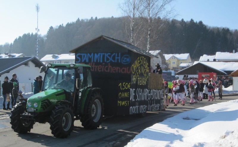 Flyer/Grafik zum Event: Altreichenauer Faschingsumzug am So., 02.03.2025 ab 13:00 Uhr