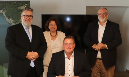 Landtagsabgeordneter Holger Grießhammer zu Besuch bei Oberbürgermeister Jürgen Dupper