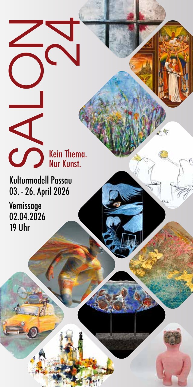 Flyer/Grafik zum Event: Kein Thema. Nur Kunst. am Do., 02.04.2026 - So., 26.04.2026 von 14:00 bis 17:00 Uhr