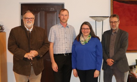 OB Jürgen Dupper empfängt neues Vorstandsteam des Caritasverband Stadt und Landkreis Passau e.V.