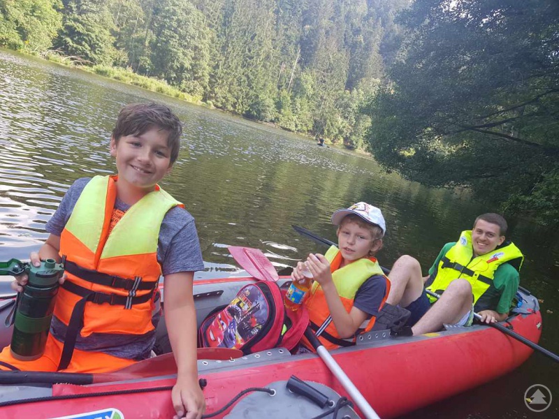 Viel Kraft und Ausdauer wurden bei der Kanu-Tour gebraucht.