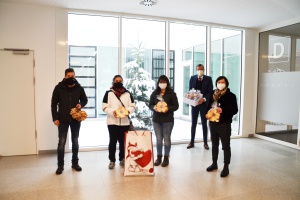Liebevolle Spende für die Mitarbeiter und Patienten der Kliniken Am Goldenen Steig