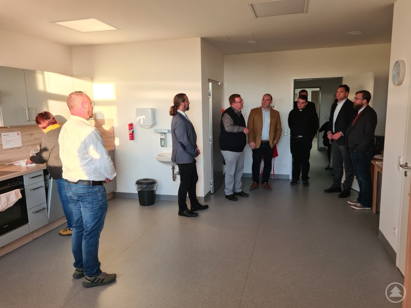 Angeregter Austausch unter den geladenen Gästen.