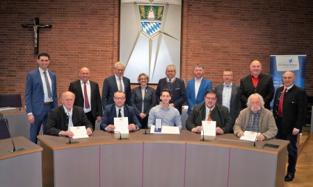 „Sie sind alle Vorbilder“ – Verleihung der Christophorus-Medaille und der kommunalen Dankurkunde für besondere Verdienste  um die kommunale Selbstverwaltung