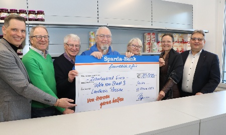 10.000 Euro für die Caritas-Tafeln