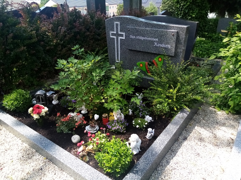 Die Grabstätte am Freyunger Friedhof für die Sternenkinder
