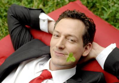 Flyer/Grafik zum Event: Eckart von Hirschhausen "Glücksbringer" am Fr., 23.01.2009 ab 20:00 Uhr