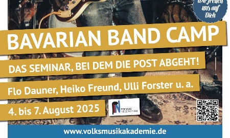 Bavarian Band Camp 2025: Musikpower in der Volksmusikakademie