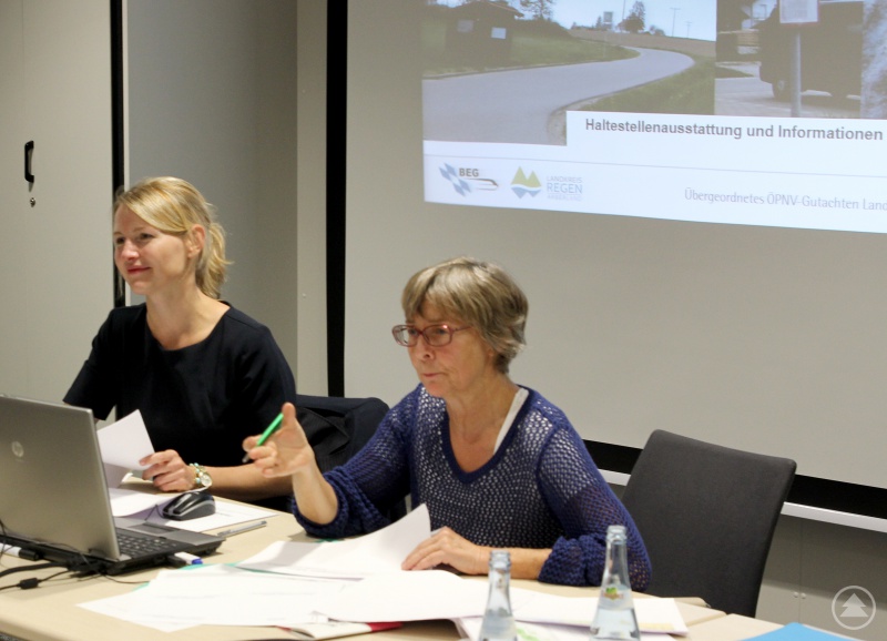 Dr. Stefanie Duarte Fernandes (li.) und Christina Wibmer, sie führten durch den Workshop.
