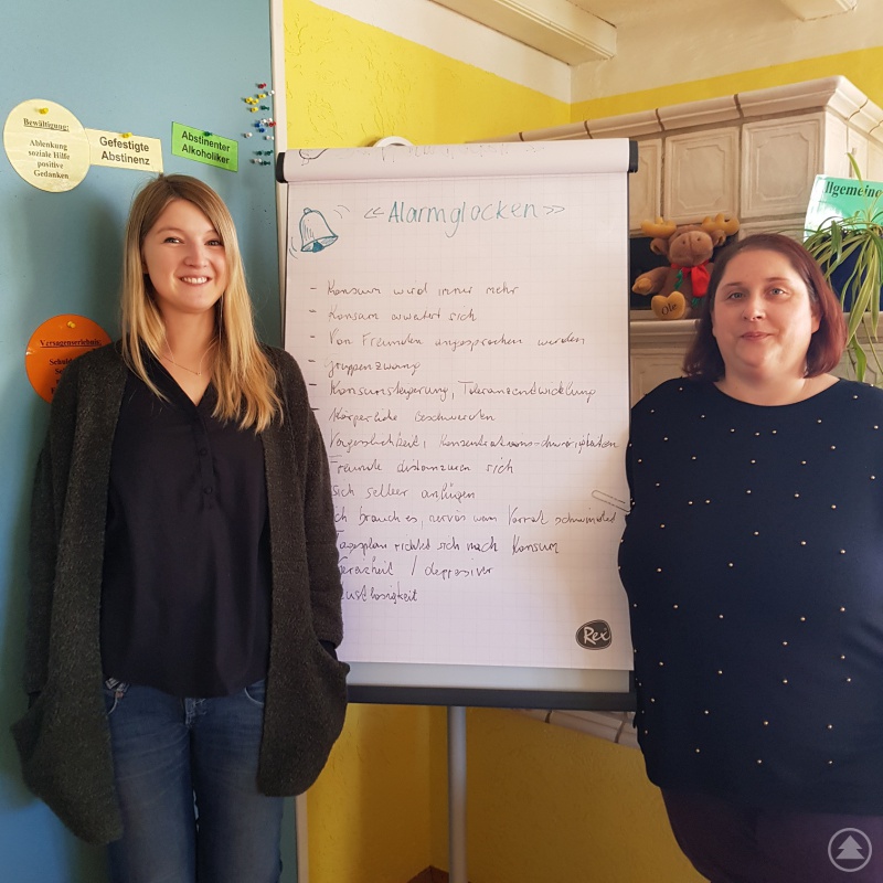 Anna Neumeir (li.) und Verena Kurz leiteten den FreD-Kurs im November.