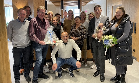 Bürgermeister Martin Pichler und Ehefrau Kristin im Elternglück