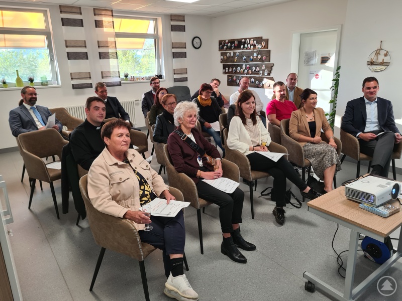 Sie nahmen an der Segnung teil …