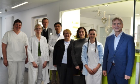 Besuch der Universität Boston am Krankenhaus Freyung