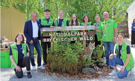Nationalpark Bayerischer Wald: Wilder Gartenschau-Stand vor den Toren Münchens