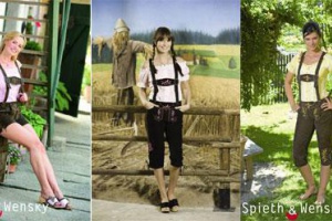 Festauftakt - So sexy ist das Dirndl in der Lederhose