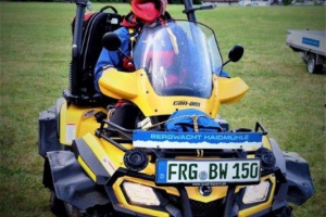 Gestohlenes Bergwacht-Quad