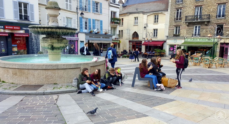 Der Marktplatz von Lagny