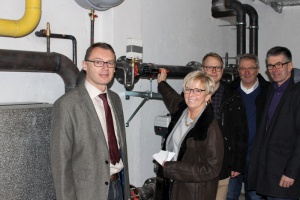 Wärme aus der Region für das Gymnasium