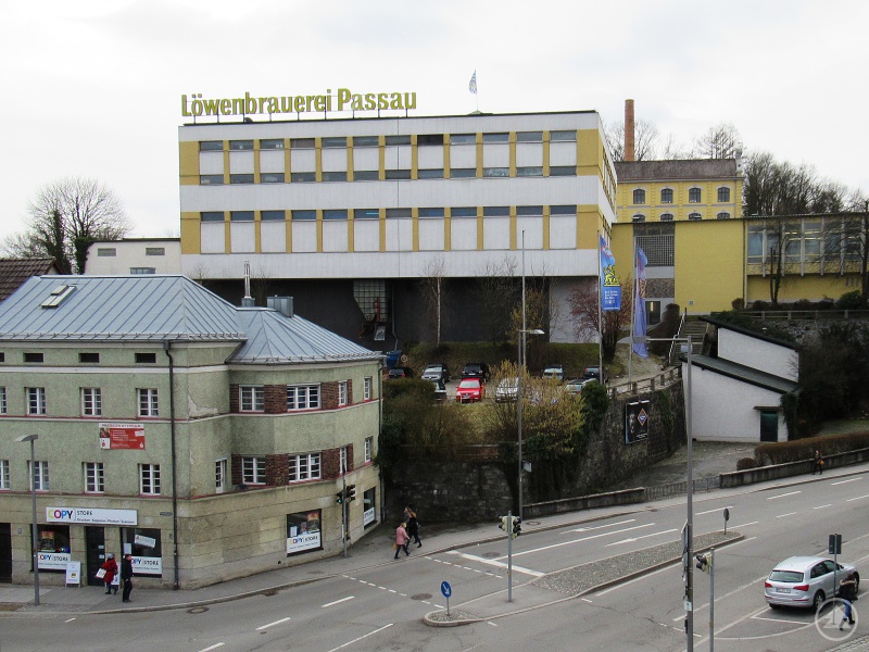 Die Löwenbrauerei im Herzen der Stadt Passau