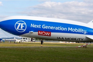 Hingucker am Himmel: ZF-Zeppelin  über Passau zu sehen