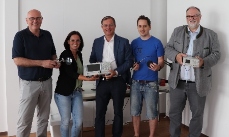 Grenzüberschreitender Innovationsraum³ Oberbürgermeister Jürgen Dupper besucht Projektpartner in Ried im Innkreis