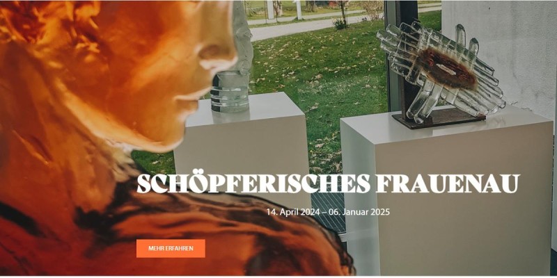 Flyer/Grafik zum Event: Schöpferisches Frauenau am Mi., 24.07.2024 - So., 05.01.2025