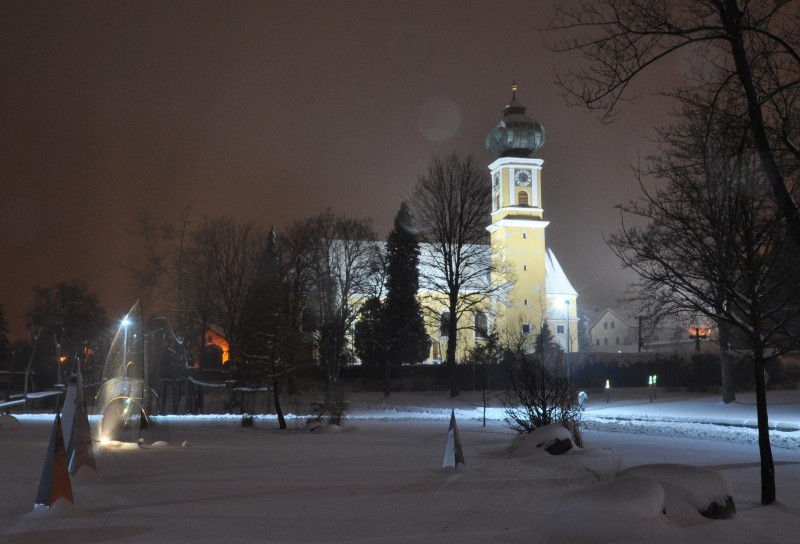 Flyer/Grafik zum Event: Christmette in der Rokokokirche am Mi., 24.12.2025 von 22:00 bis 23:00 Uhr