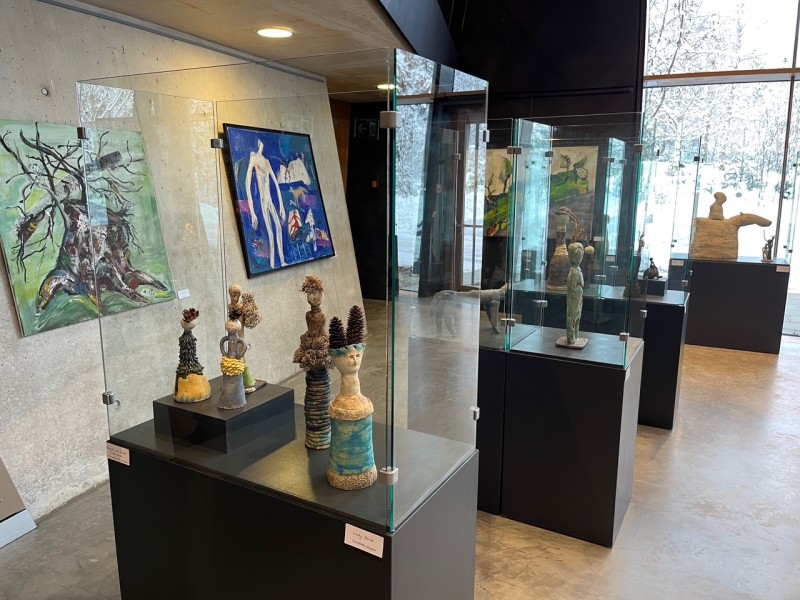 Flyer/Grafik zum Event: Die Poesie der Wildnis: Vernissage Gabi Hanner 2026 am Sa., 24.01.2026 ab 15:30 Uhr