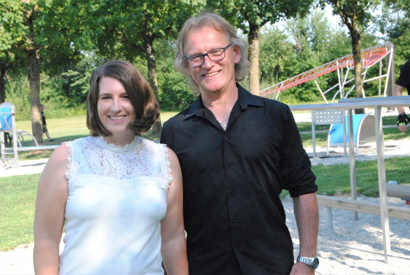 Die BLSV-Trainer Eva-Maria und Eugen Hohenwarter schulen Sportler und Laien vor Ort.