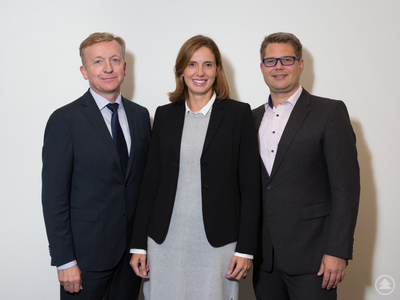 Der Stiftungsvorstand: Dr. Josef Sonnleitner, Dr. Maria Diekmann (Vorsitzende) und Prof. Dr. Matthias Keller.