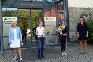 100 Pro Pflege in den Arberlandkliniken – Ehrung für Bestnoten im Pflegebereich