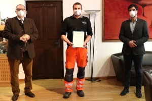 Ausbildung beim Städtischen Bauhof erfolgreich absolviert