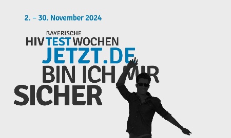Bayerische HIV-Testwochen 2024 - Kostenlose Tests ohne Anmeldung an zwei Terminen am Gesundheitsamt