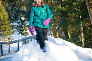 Ferien im verschneiten Nationalpark