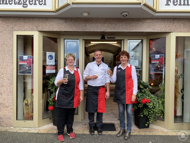 Das Team der Metzgerei Bauer.