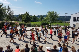 A bissal Olympia am Gymnasium!