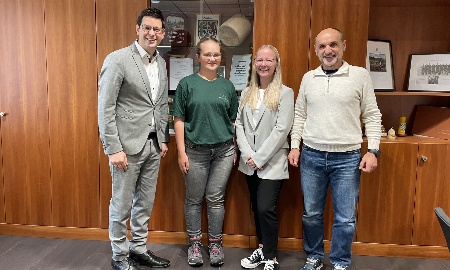 Zwei neue Auszubildende in Schönberg