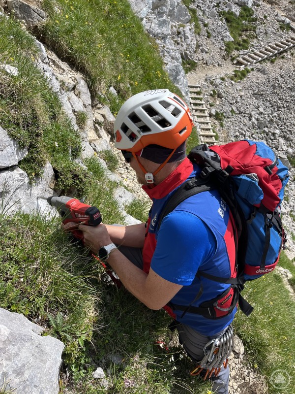 Florian Klante bei der Einsatzleiter-Sommerprüfung.